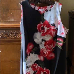 Calvin Klein rose cocktail dress size 20W. NWT